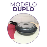 Frigideira Dupla Antiaderente 24cm