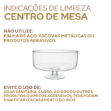 Centro de Mesa Alabama Vidro