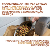 Concha de Cereais Aço Inox 250g