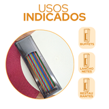 Porta Canudos Aço Inox