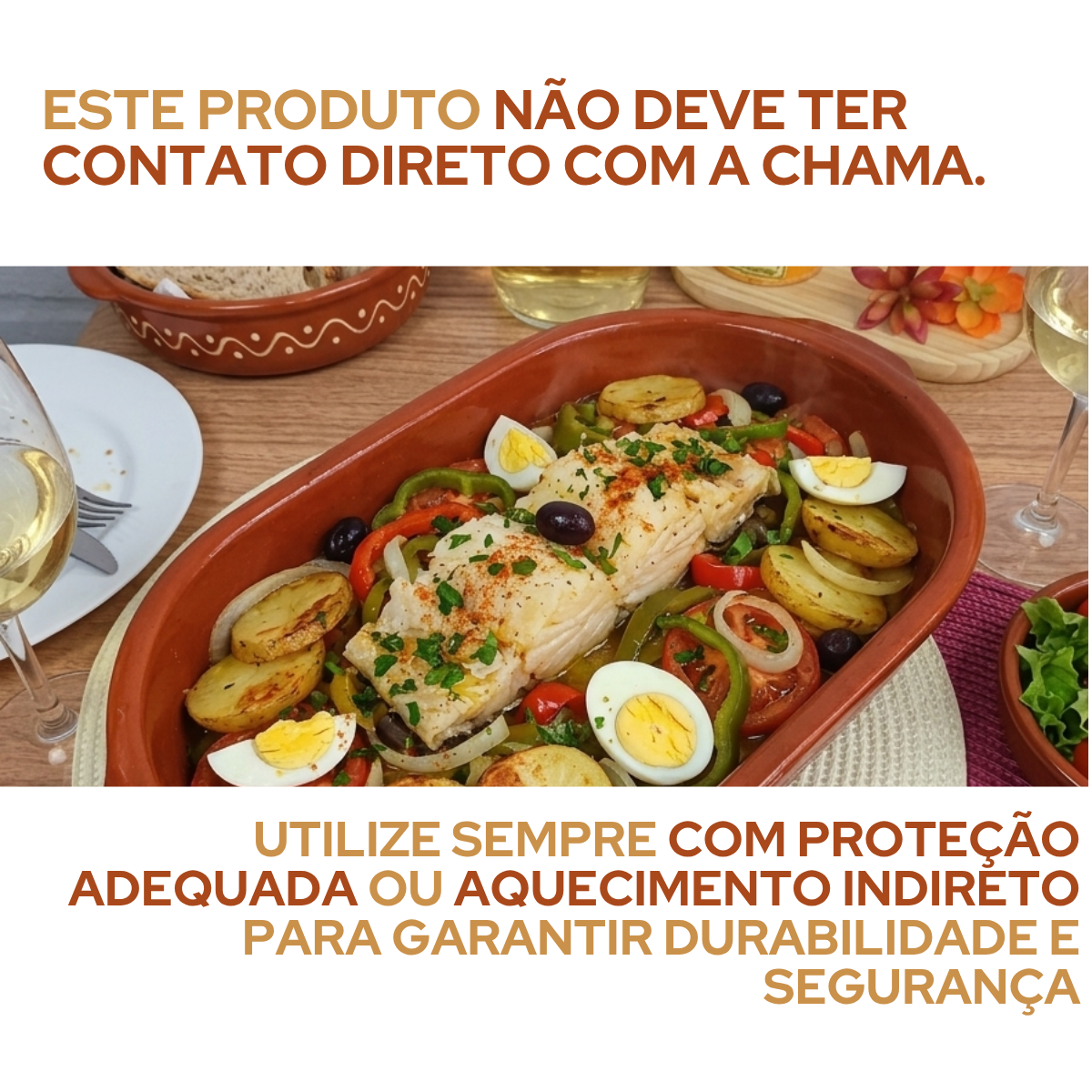 Assadeira Oval Barro 4,5L