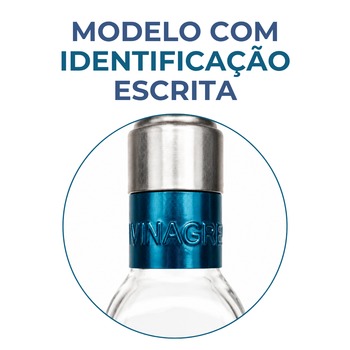 Galheteiro Vinagre 250ml Vidro