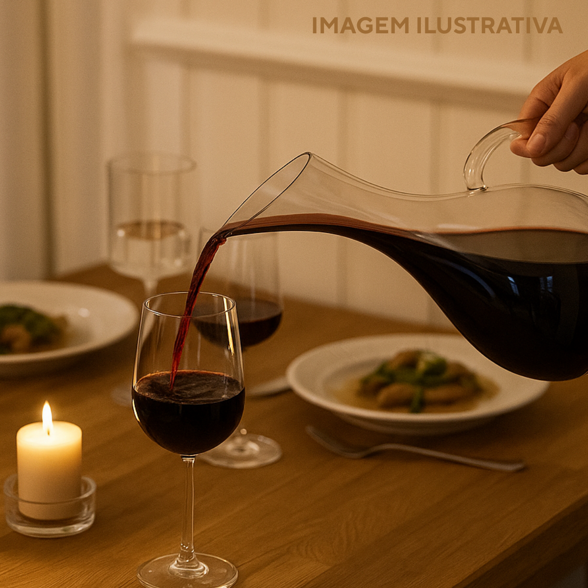 Decanter Vidro 1,5litros