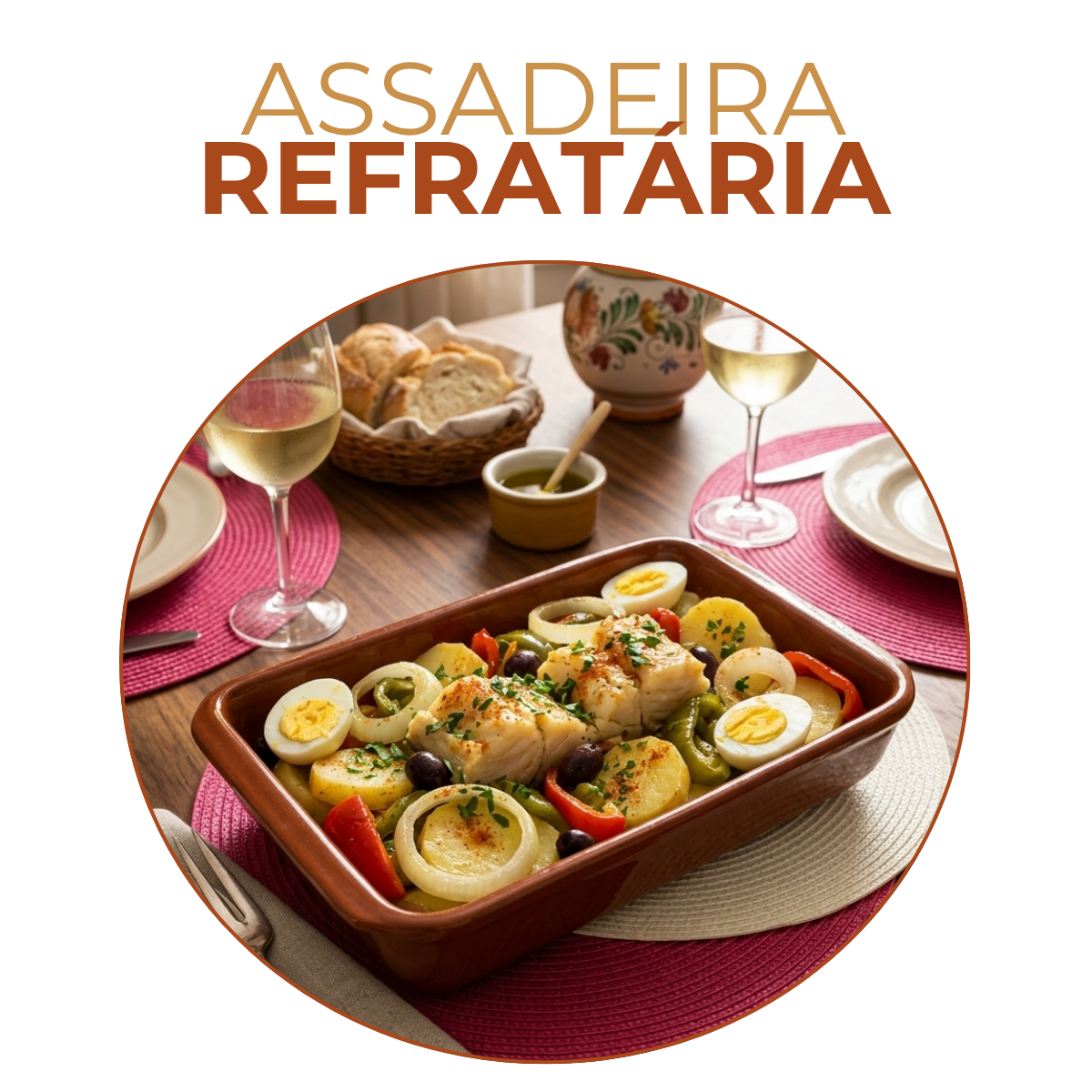 Assadeira Principado Cerâmica 4,5L