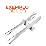 Descanso Talher Mesa Aço Inox