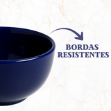 Tigela em Porcelana Japonesa Azul 500ml