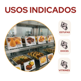 Display Aço Inox Identificação