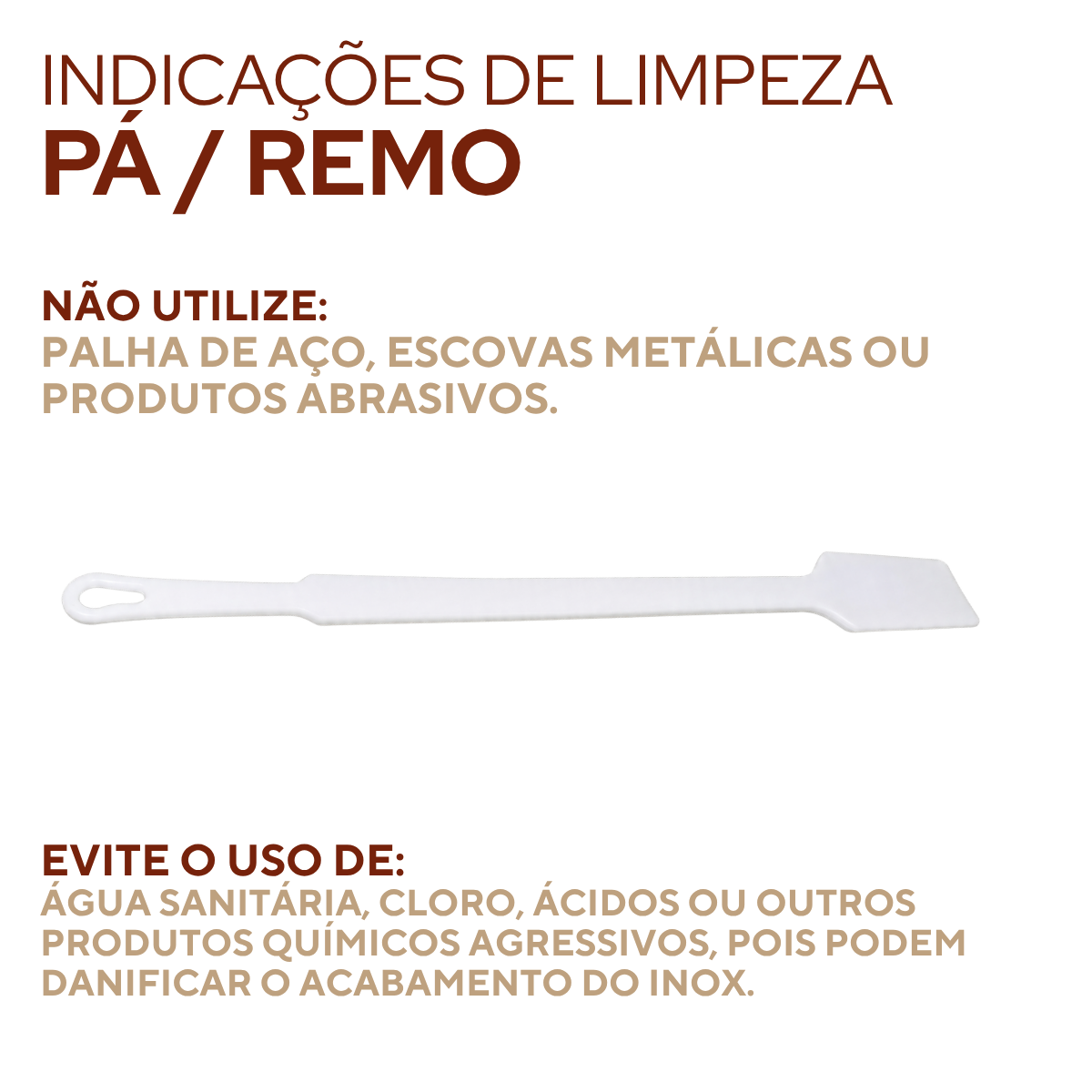Pá Remo Polietileno 80cm