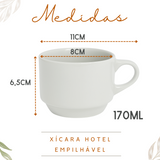 Xicara de chá 170ml empalhável BelaVista Xicara de Chá