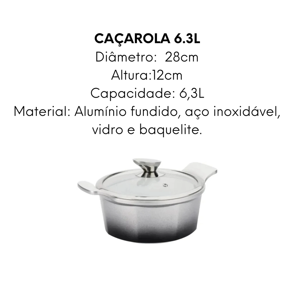 Conjunto de panela Hércules Hercules