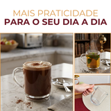 Caneca Lisa Vidro 250ml