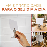 Porta Menu Aço inox