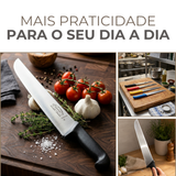 Faca Carne 12° Cabo Preto