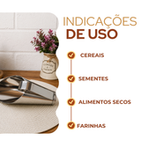 Concha de Cereais Aço Inox 1kg