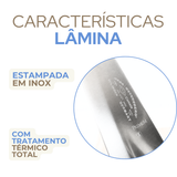Faca Carne 12° Aço Inox Azul