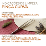 Pinça Culinária Ponta Curva 30cm