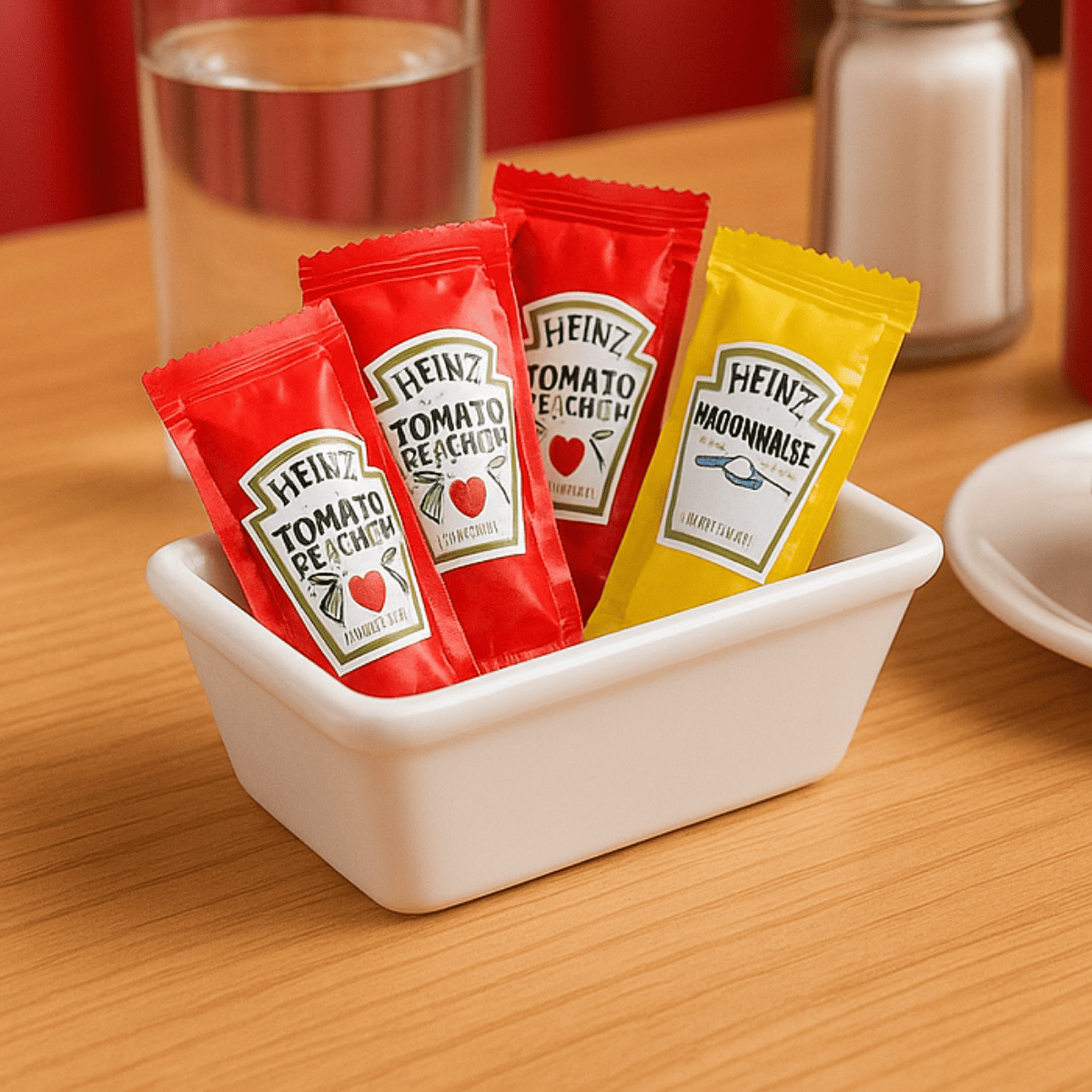 Porta Sache Açucar Porcelana