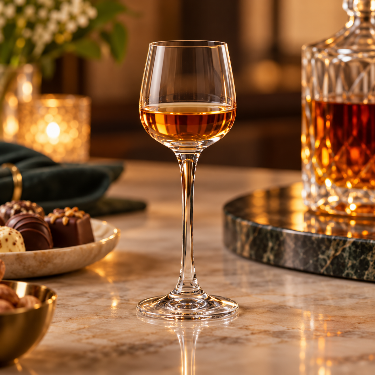 Taça Licor Cristal Titânio 80ml