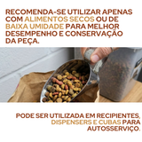 Concha Cereais Aço Inox 100g