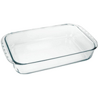 Pote Retangular Lasanheira 3,7L Com Tampa Nadir