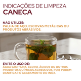 Caneca Lisa Vidro 250ml