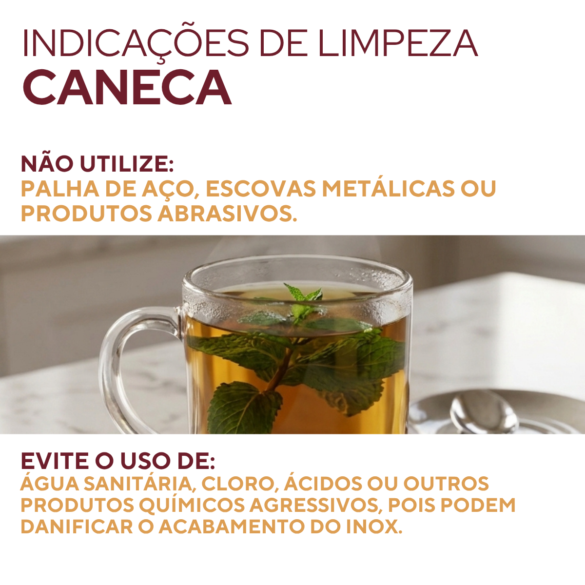 Caneca Lisa Vidro 250ml