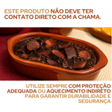 Assadeira Oval Cerâmica 1L