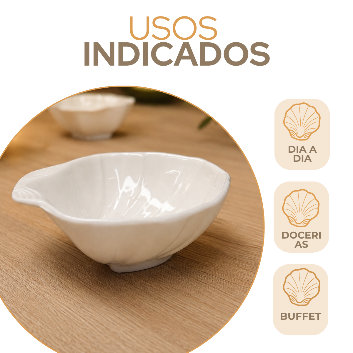 Ramekin Porcelana Blanc 150ml