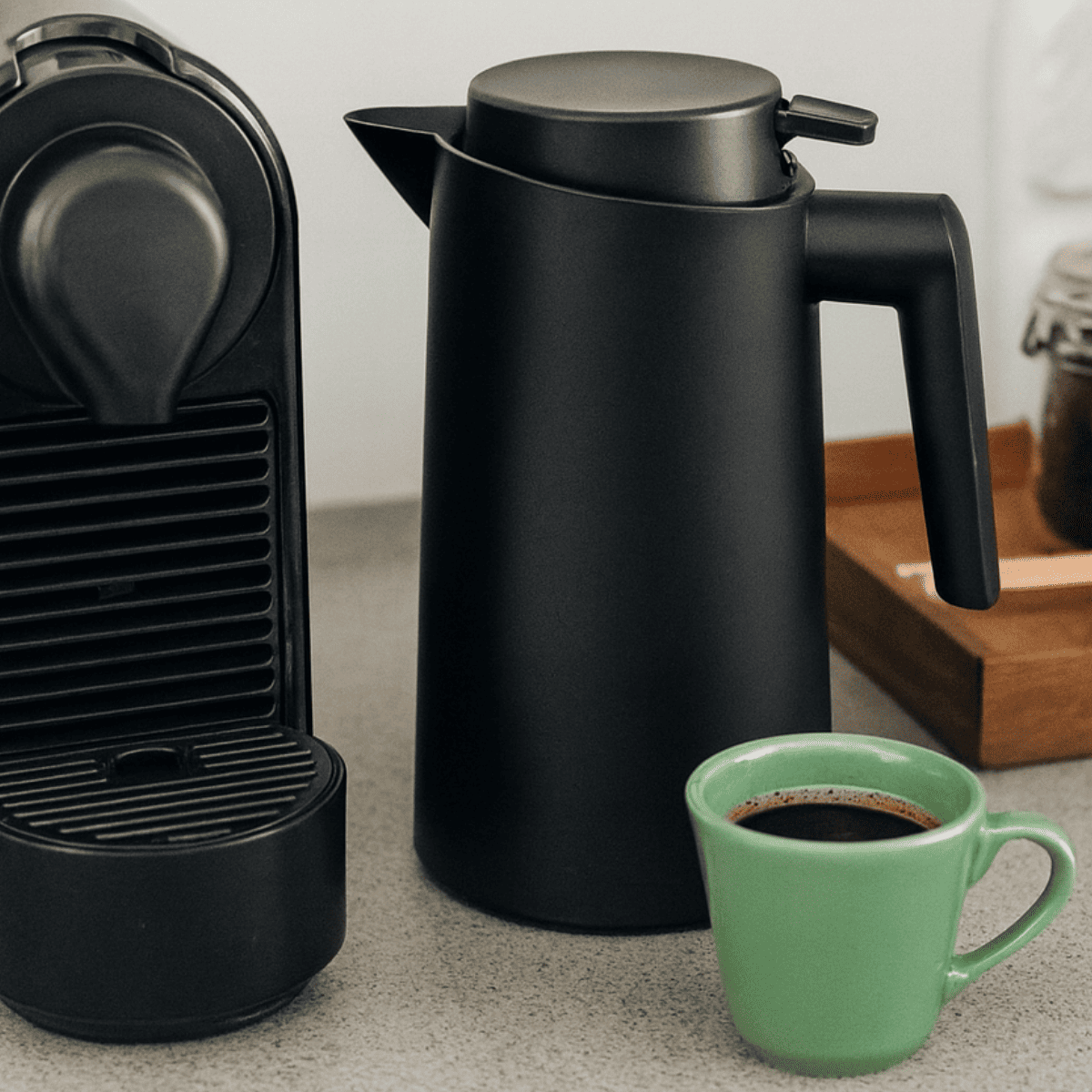 Garrafa Térmica Vercelli Preta 500ml