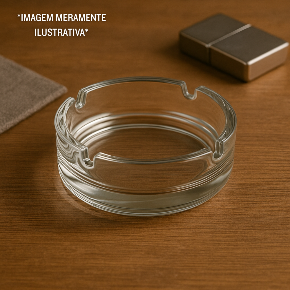 Cinzeiro Vidro 11cm - A Gourmet