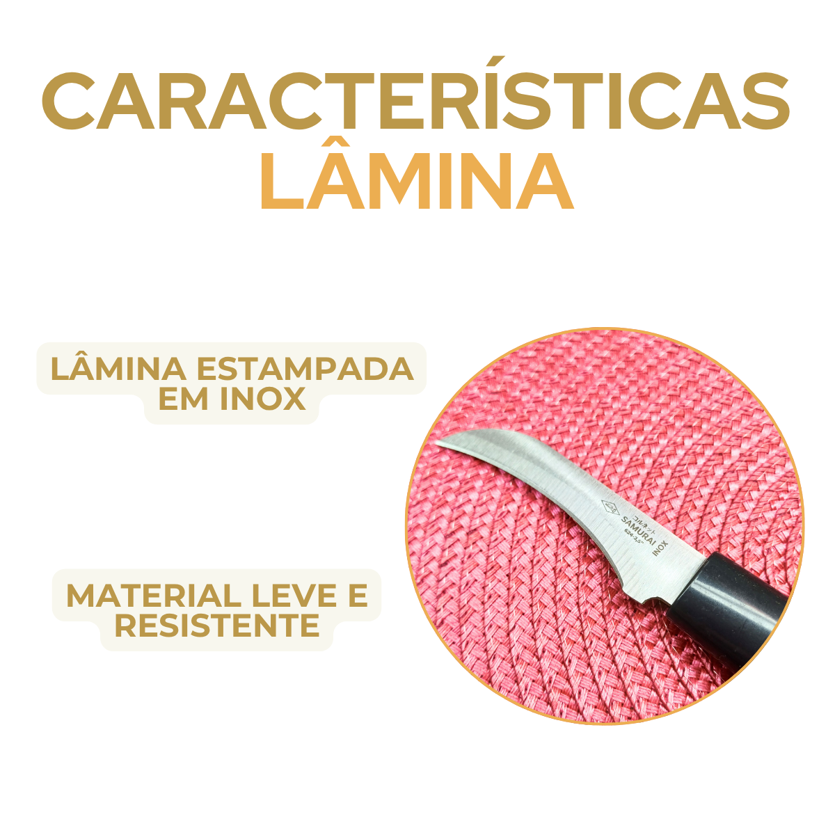 Faca Legumes Samurai