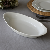 Travessa oval de melamina 39cm Belaggio Travessa