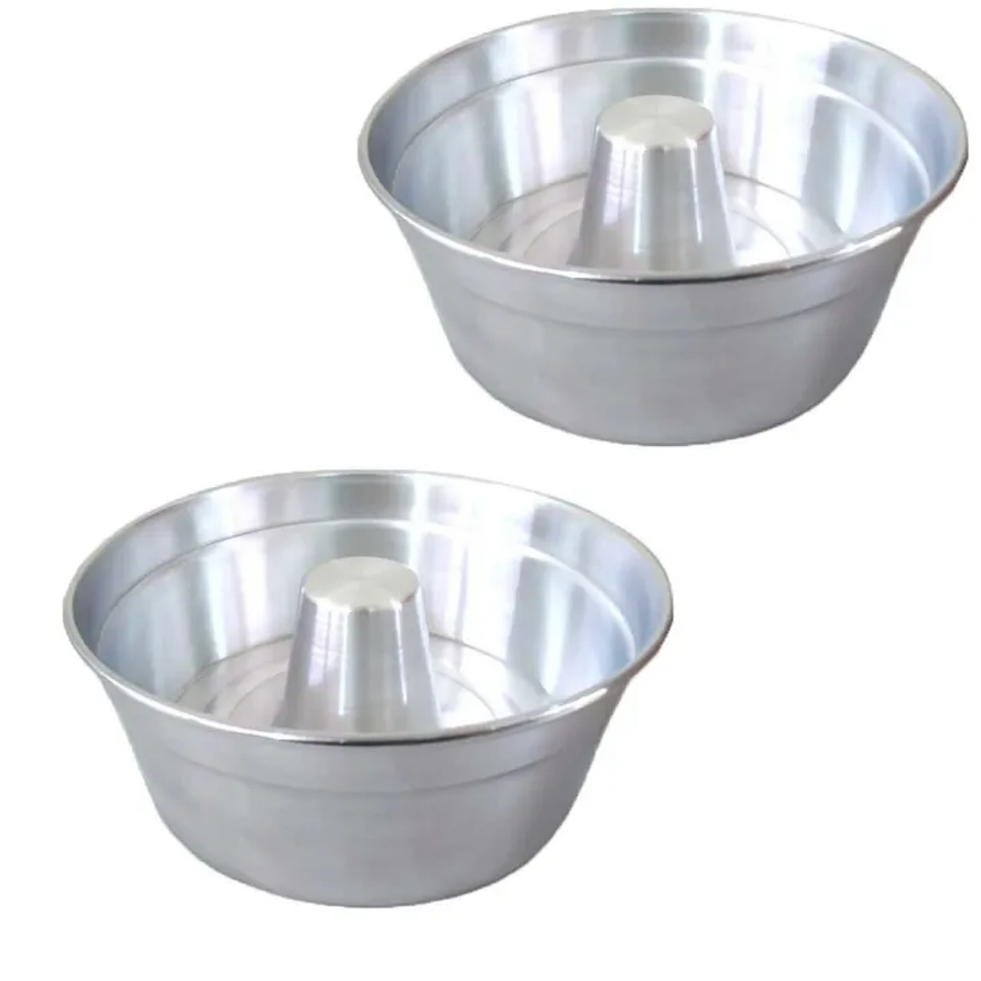 Forma Assadeira Bolo Pudim N°16 Pequena 1L Arary