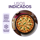 Forma Pizza Perfurada 36cm Antiaderente