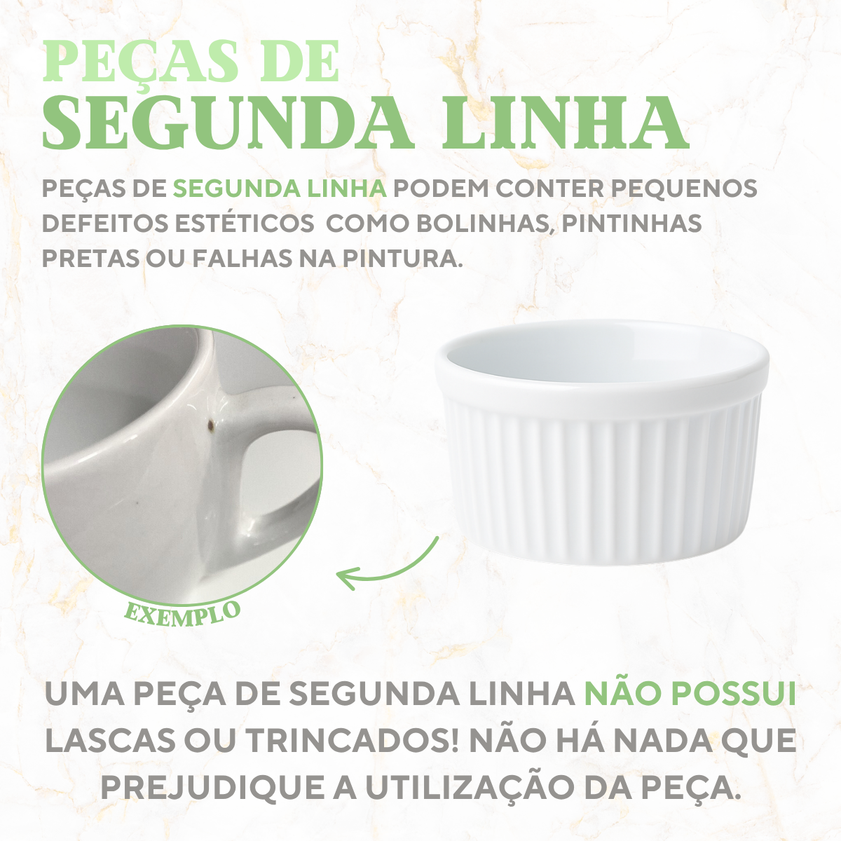Ramequim Porcelana Pequeno