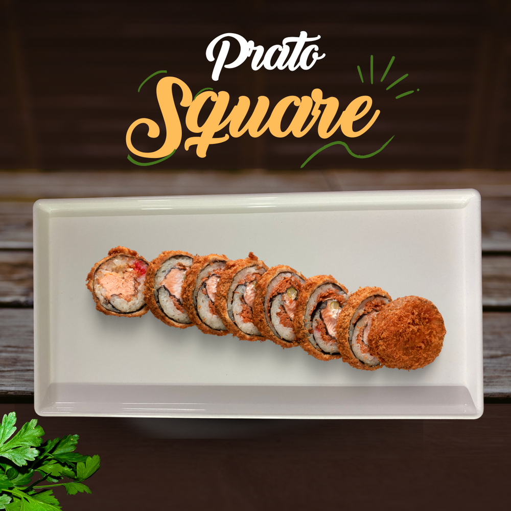 Prato Branco Square Polipropileno - A Gourmet