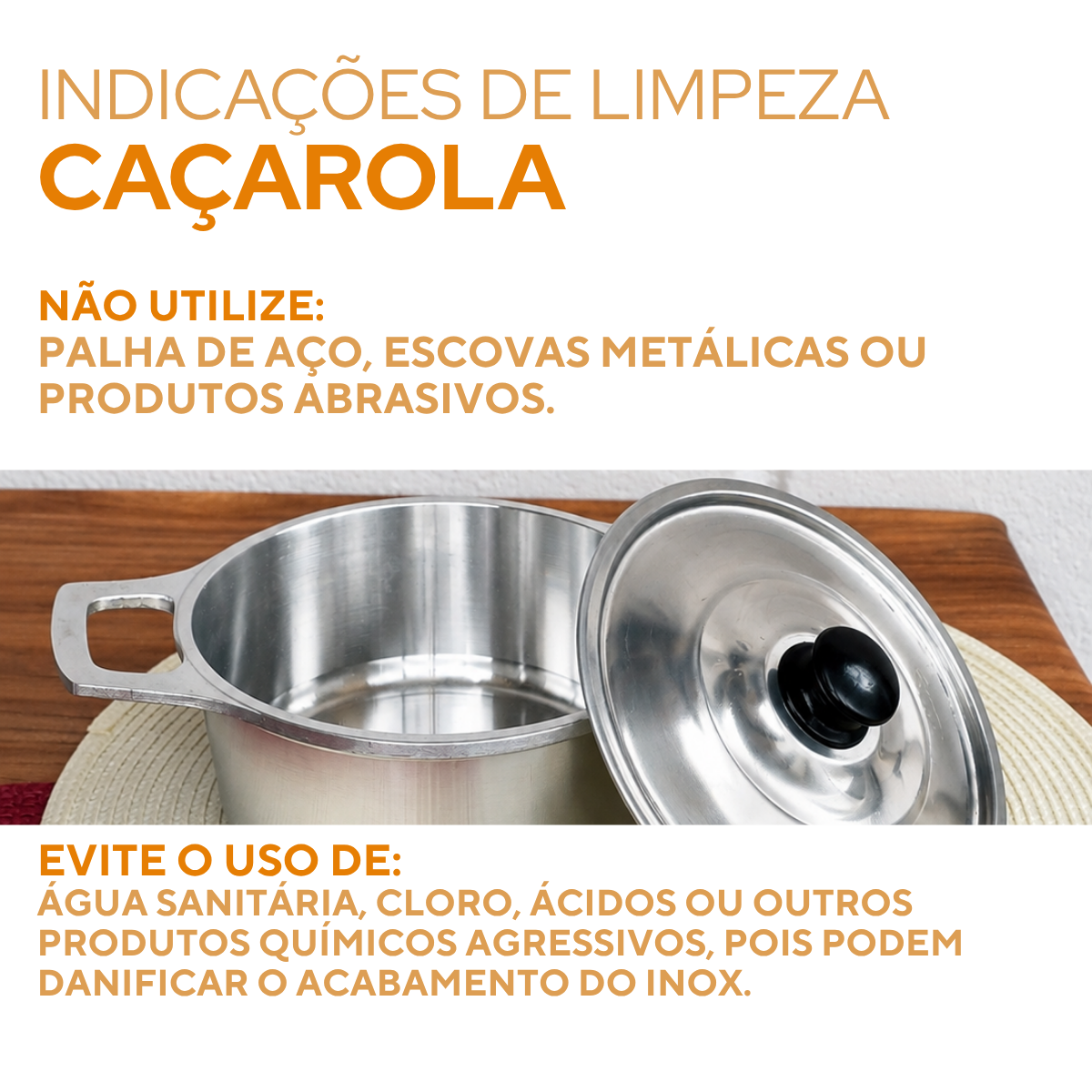 Caçarola Com Tampa N16 Aluminio Fundido 1,3L