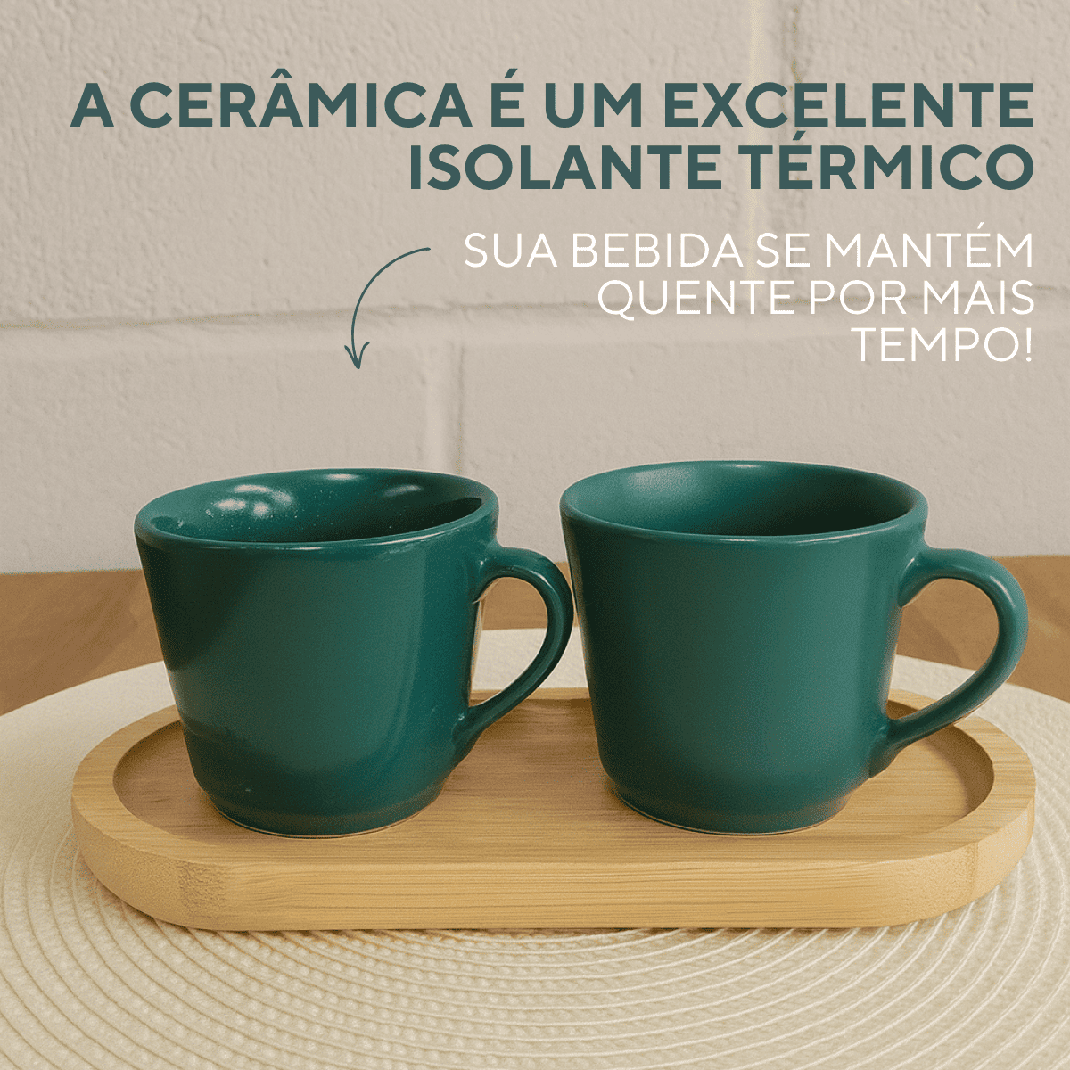 Xicara Chá Ceramica Refrataria 200ml