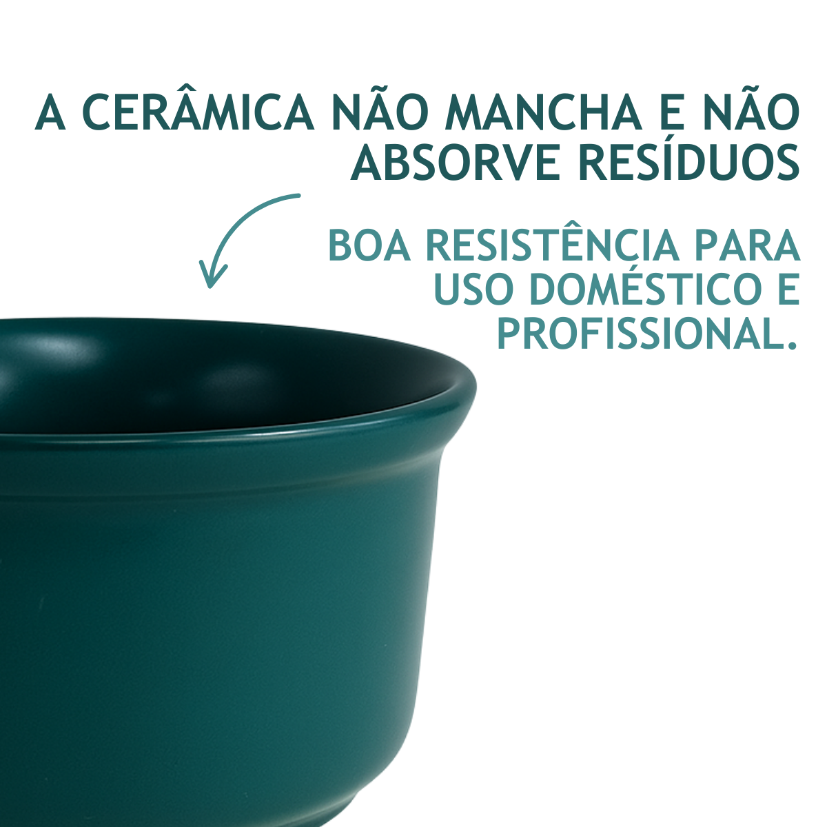 Cumbuca Ceramica Refrataria 250ml Jade