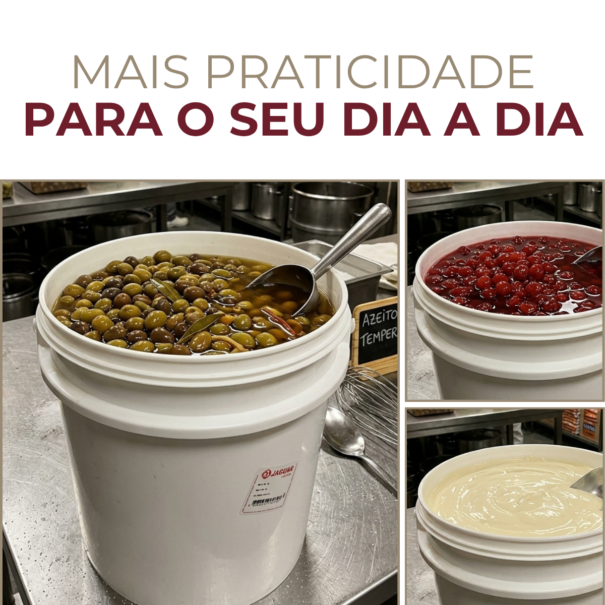 Balde Industrial com Tampa Polipropileno 18 Litros