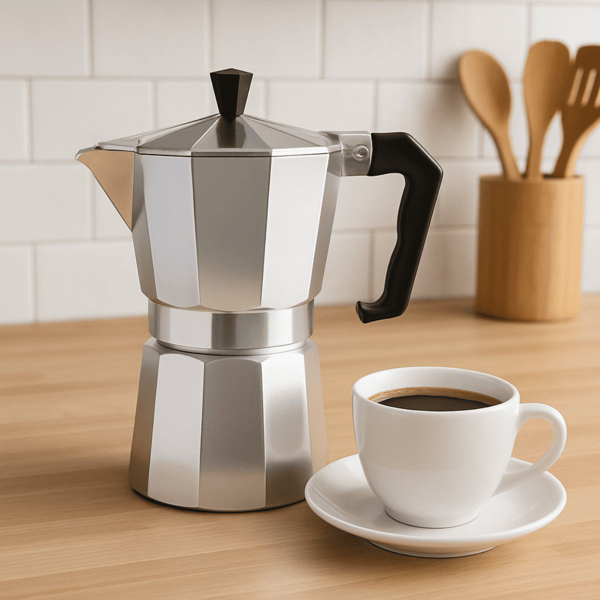 Cafeteira Italiana alumínio 300ml