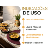 Mini Frigideira 280ml Aço Inox