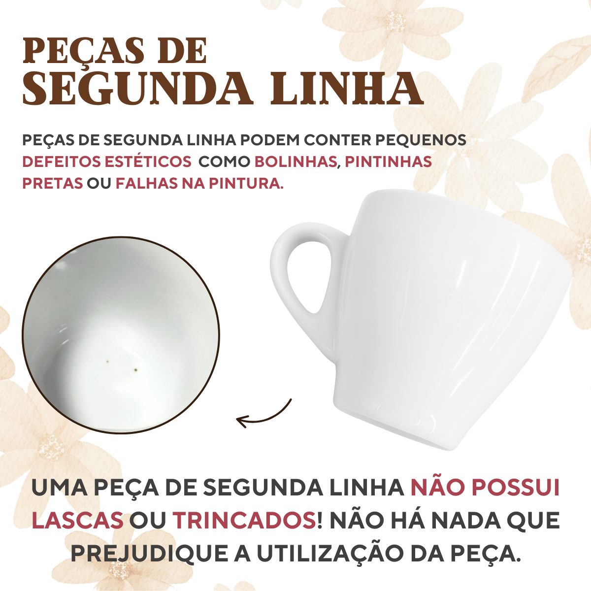 Xicara cappuccino pires redondo