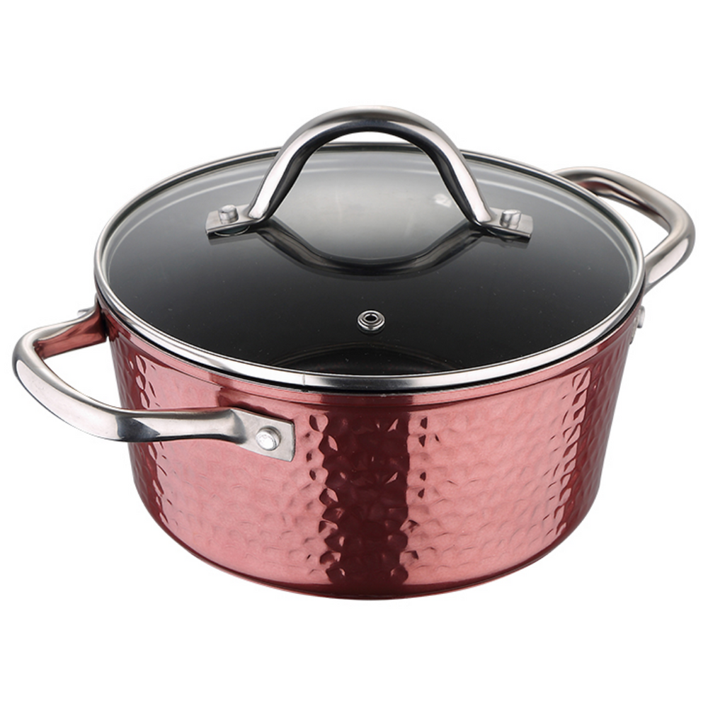 Caçarola Com Tampa Saphire 4,6L Rose Glob Imports