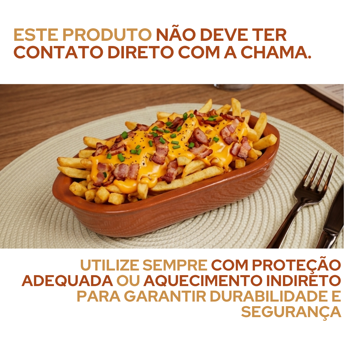 Assadeira Oval Cerâmica 400ml