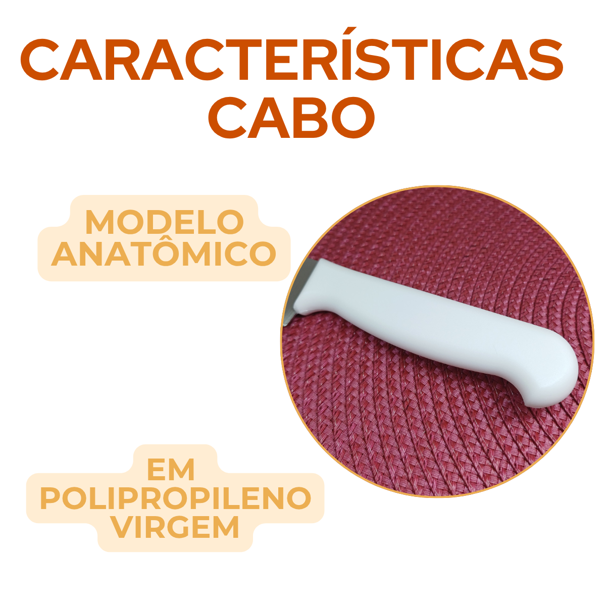 Faca Cheff 6° Cabo Branco
