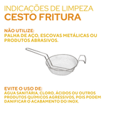 Cesto de Fritura Aramado 48cm