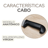Faca Carne 12° Cabo Preto