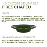 Pires Chapéu Verde em Porcelana 40ml