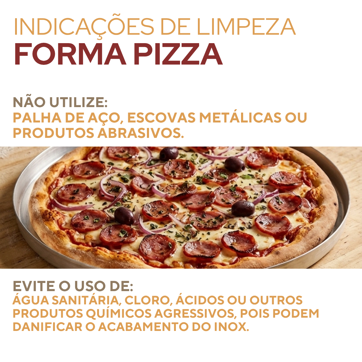 Forma Pizza 35cm Aluminio